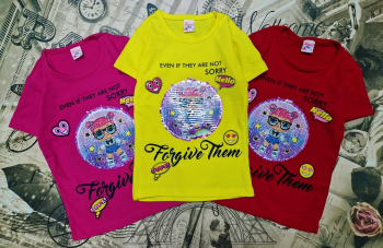 футболка для девочек пр-во Турция в интернет-магазине «Детская Цена»